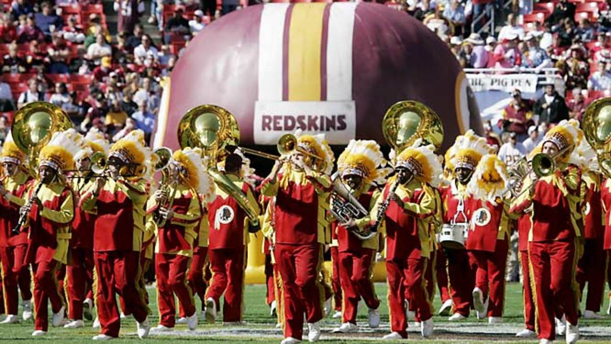 redskins marching band