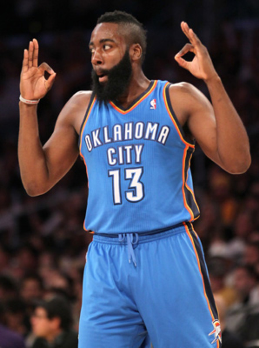2010-11 Player Page - James Harden Photo Gallery