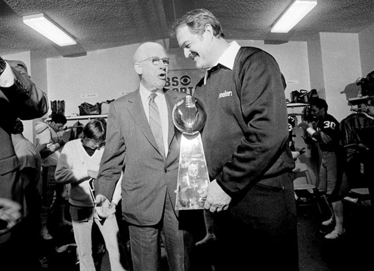 Art Rooney and Chuck Noll 