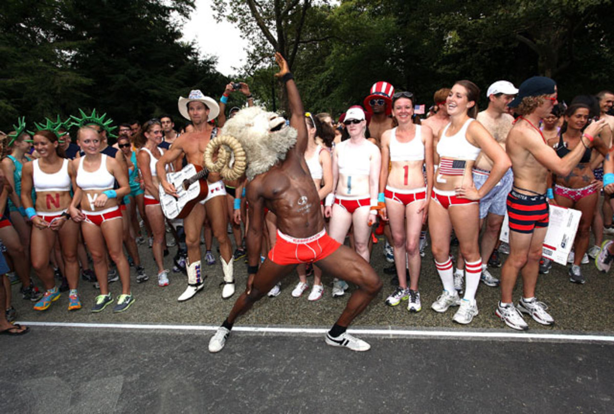 Scenes From Celebrate America Undie Run - Sports Illustrated