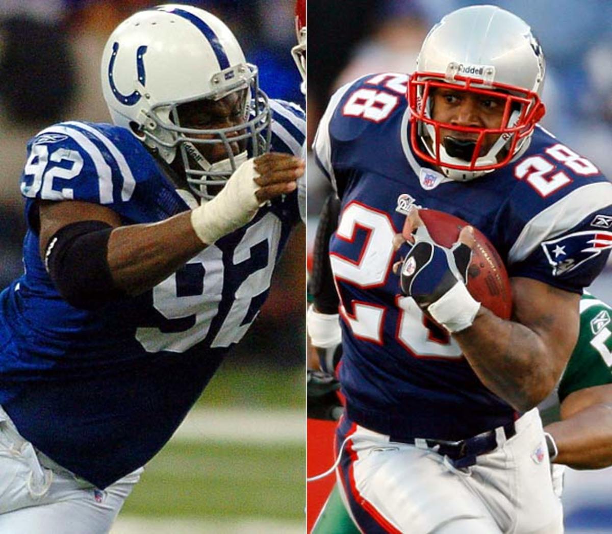 Anthony McFarland, DT, Colts vs. Corey Dillon, RB, Patriots