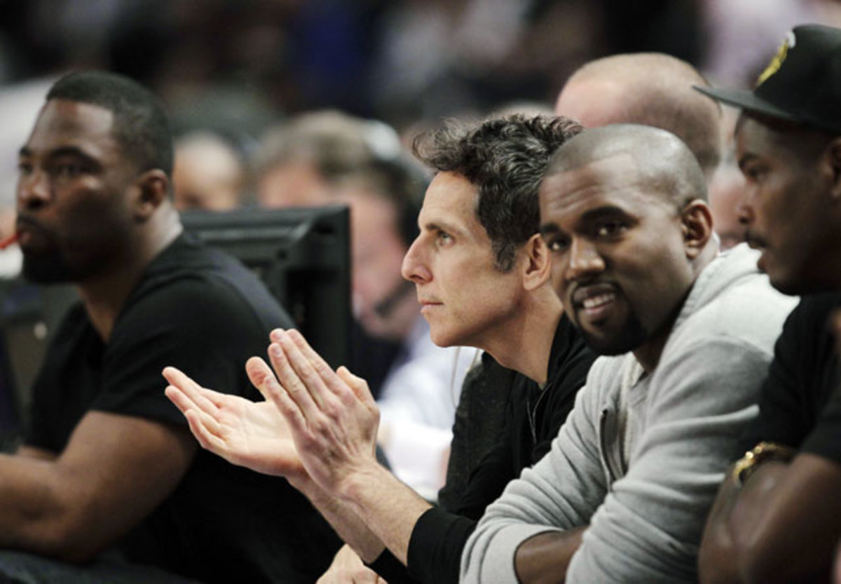 Ben Stiller and Kanye West