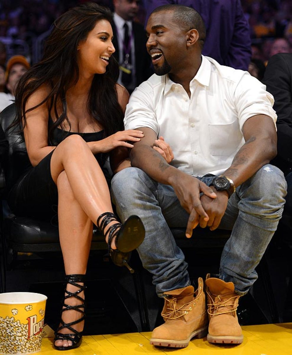 Kim Kardashian and Kanye West