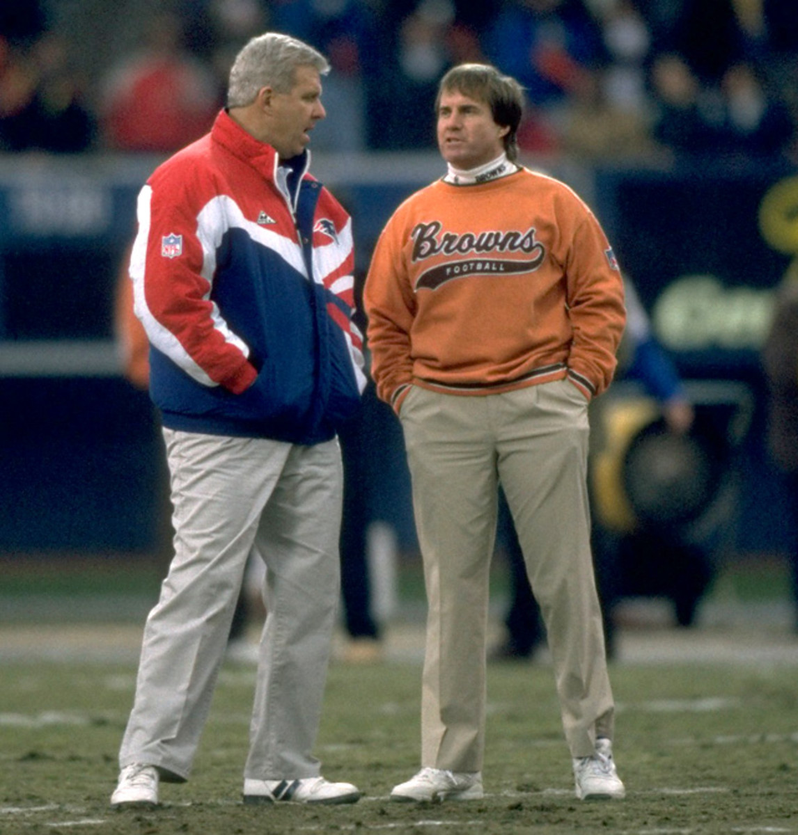 Bill Parcells and Bill Belichick