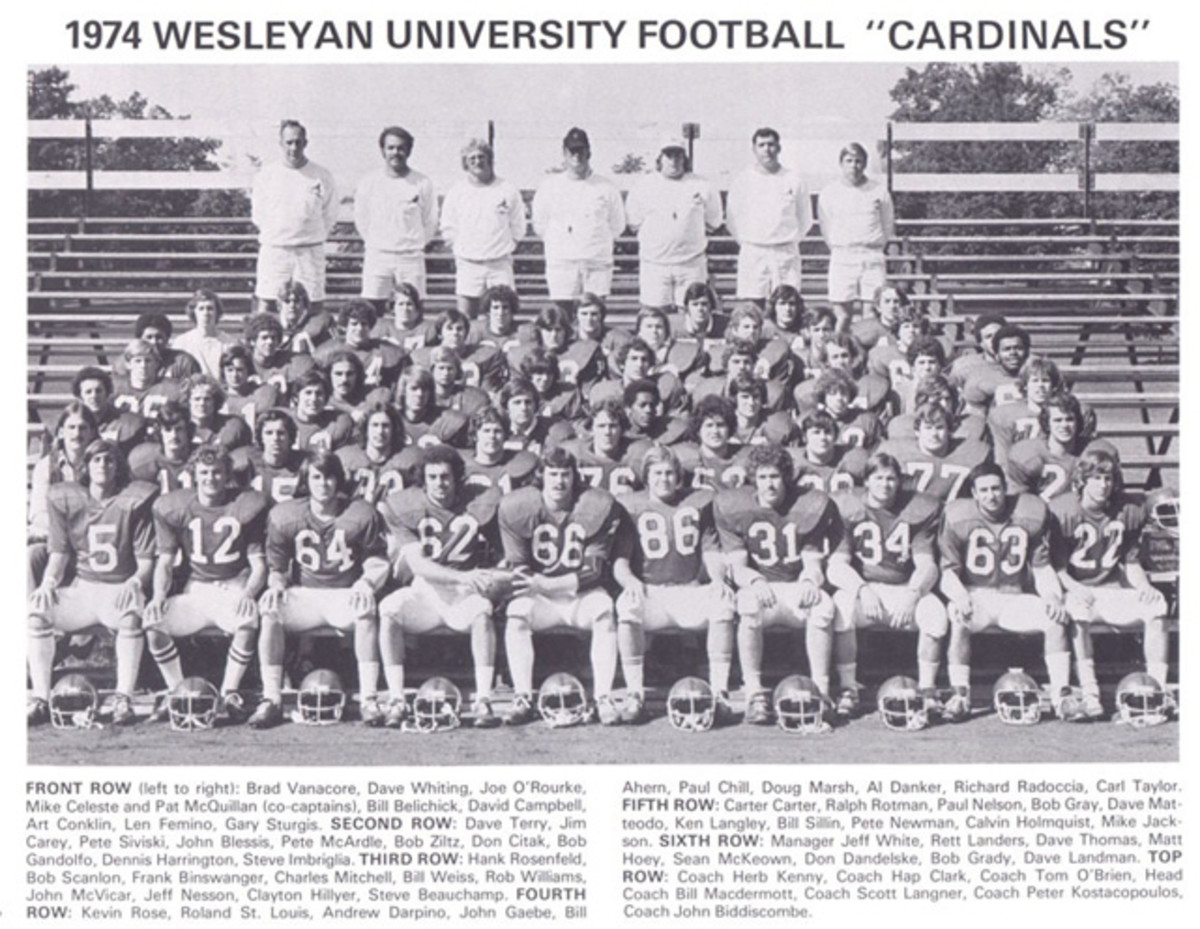 Wesleyan University Football Team