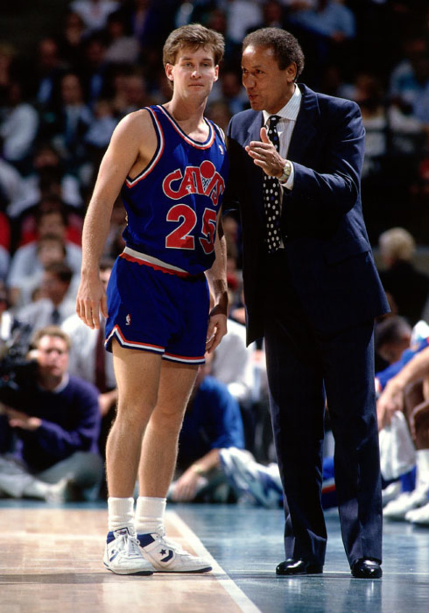 Mark Price and Lenny Wilkens