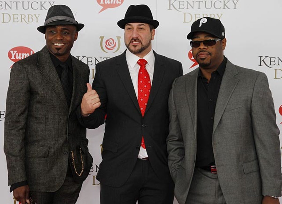 Wayne Brady, singer Joey Fatone and Boyz II Men founder Nathan Morris