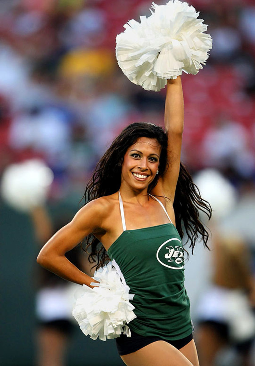 new york jets cheerleader outfit