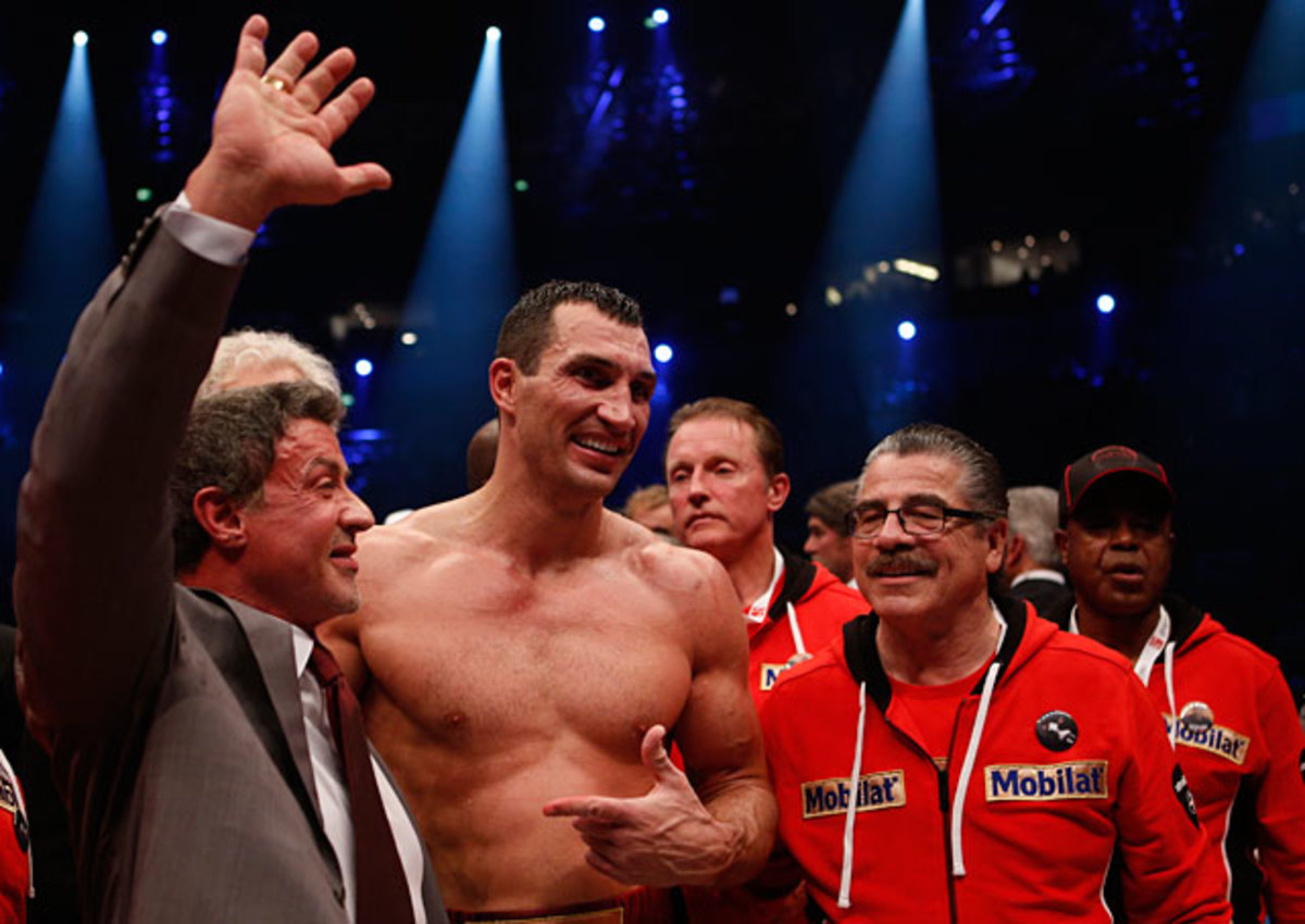 Sylvester Stallone and Wladimir Klitschko