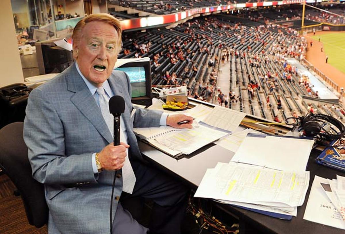 Dodger Stadium Broadcast Booth