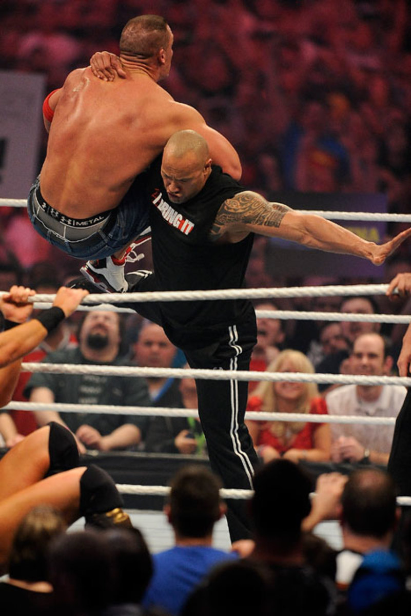 The Rock and John Cena