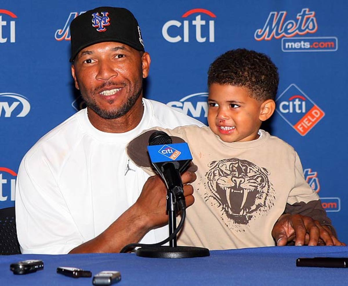  Gary Sheffield and son Noah