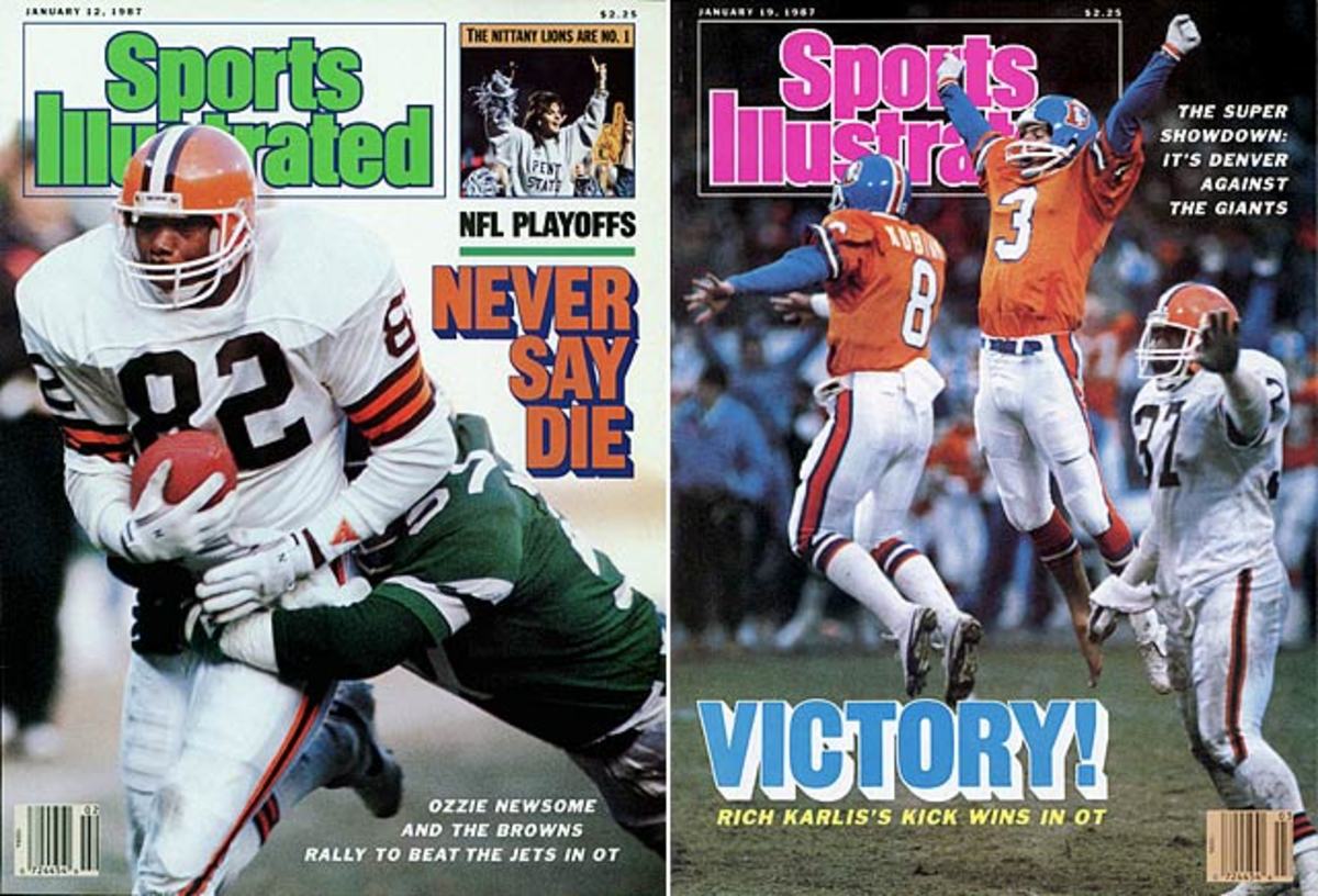 Denver Broncos Rich Karlis, 1987 Afc Championship Sports Illustrated Cover  by Sports Illustrated