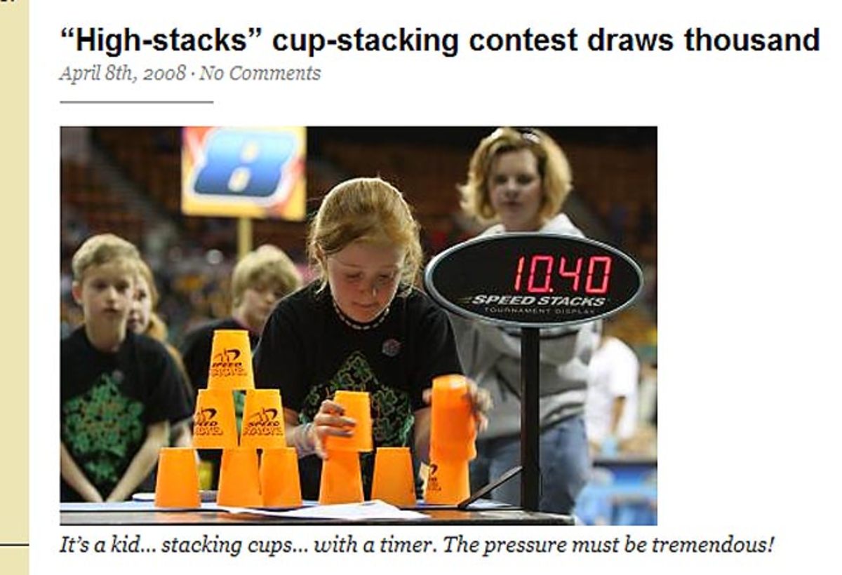 Cup Stacking