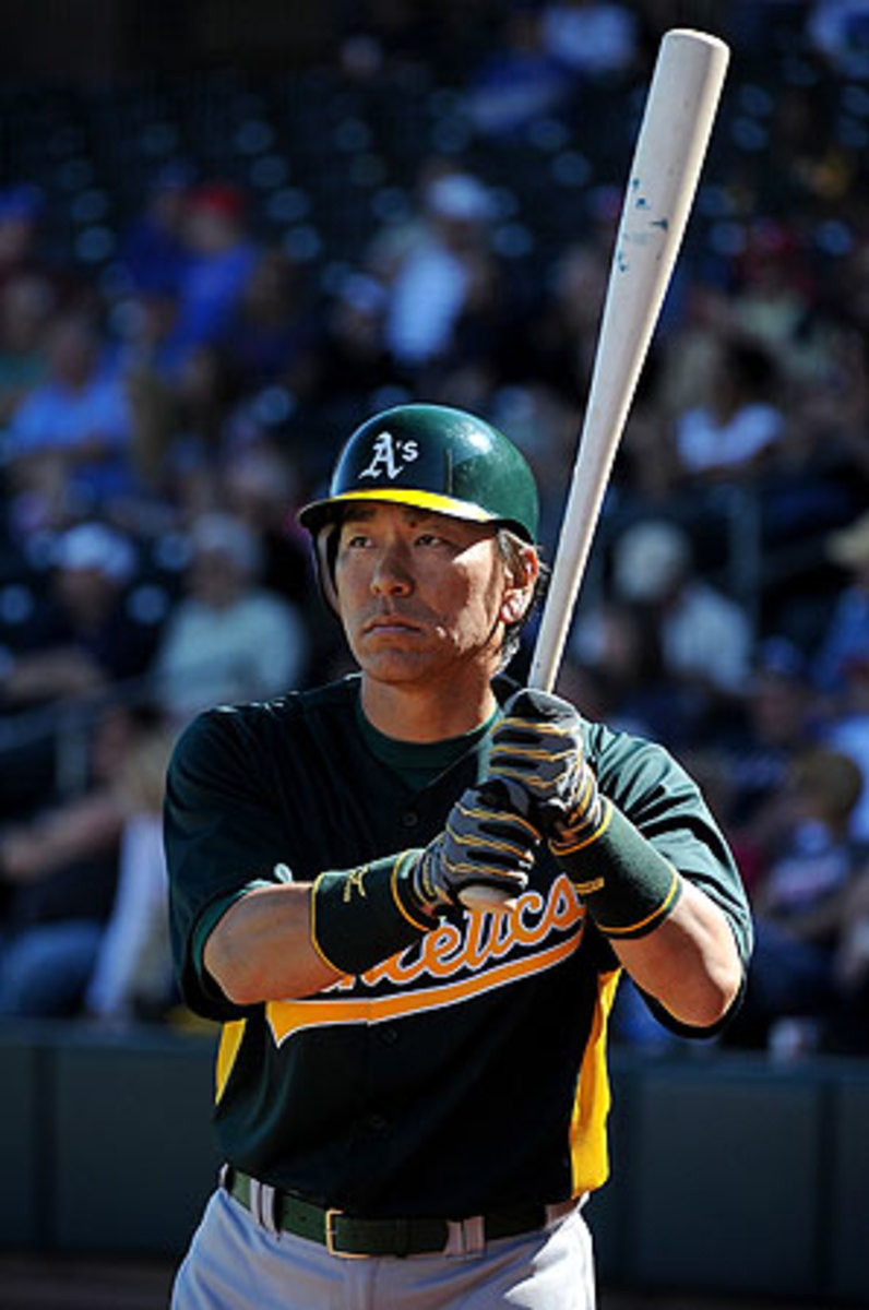 Ann Killion: Matsui joins A's lineup to bring some bash back to
