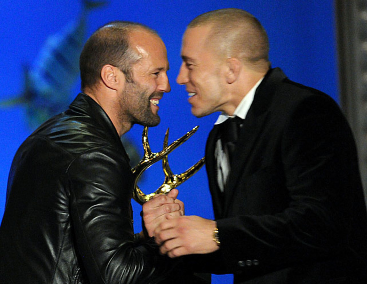 Jason Statham and Georges St-Pierre