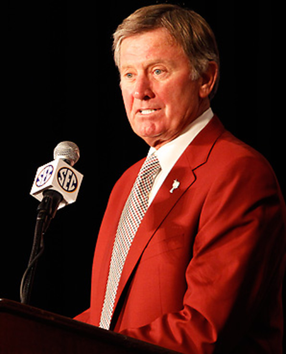 SEC Media Days 2012: Spurrier the Grey stands fast - Sports Illustrated