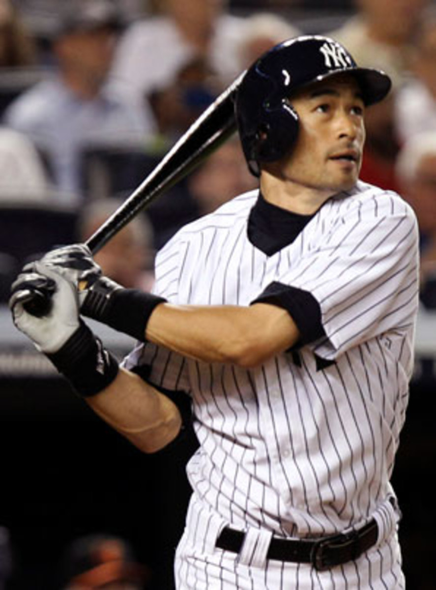 Ichiro experienced a career revival after being traded to the Yankees at midseason. (AP)