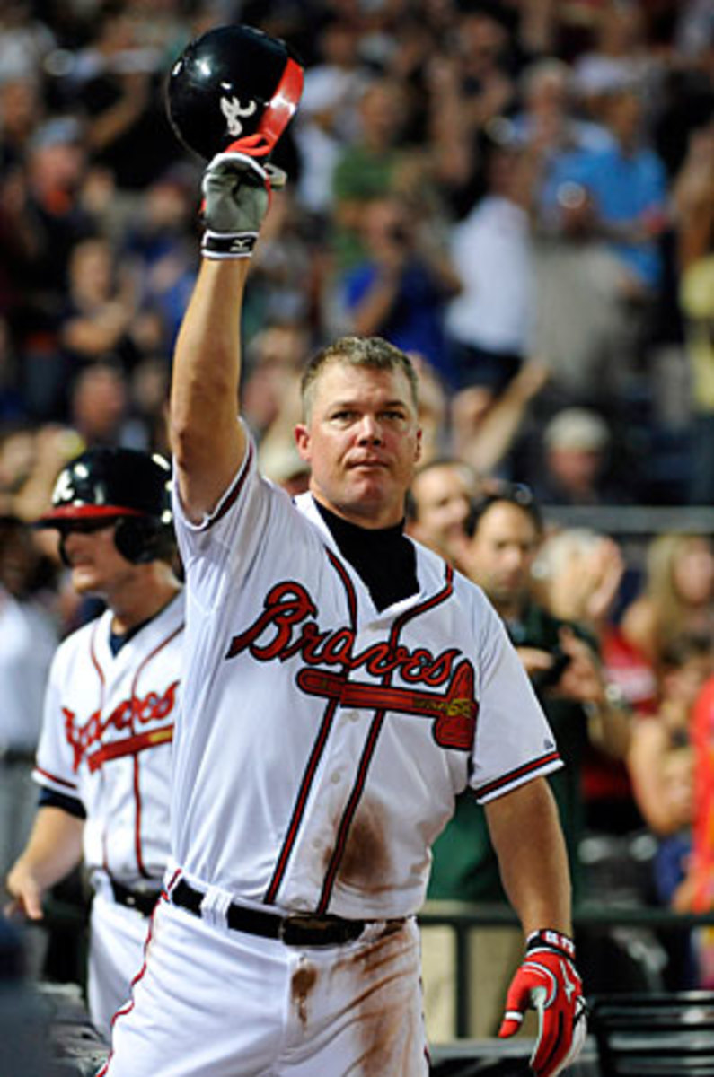 Braves lose Chipper Jones for season with torn ACL