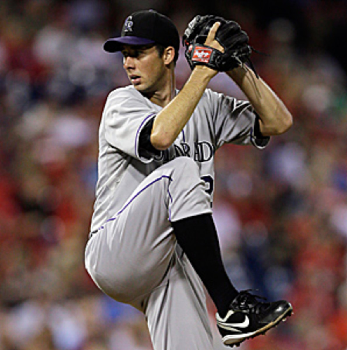 Jeff Francis was was 6-7 with a 5.58 ERA in 24 big league starts for the Rockies in 2012.