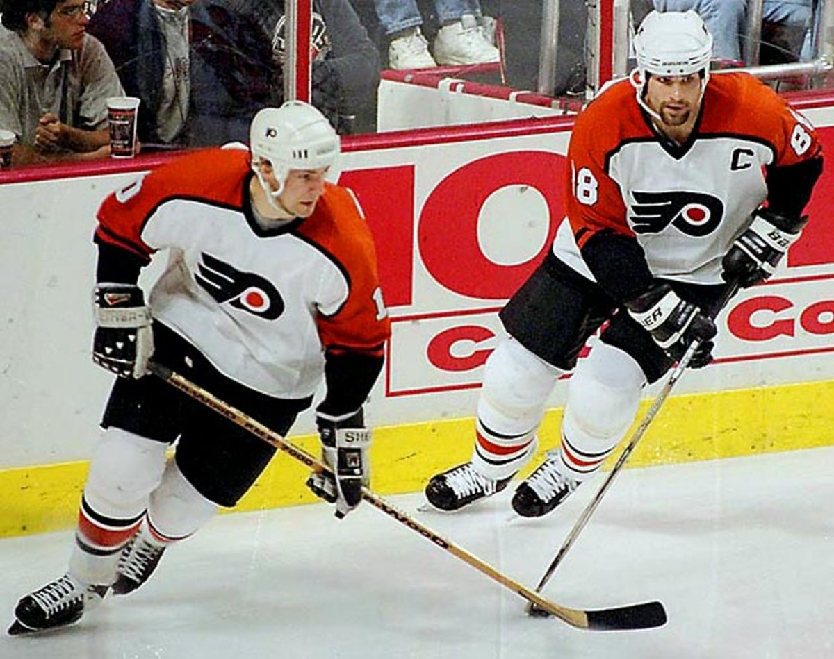 Philadelphia Flyers - In 1994 Mikael Renberg broke Dave Poulin's