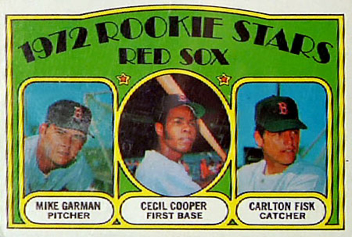 Mike Garman, Cecil Cooper, Carlton Fisk