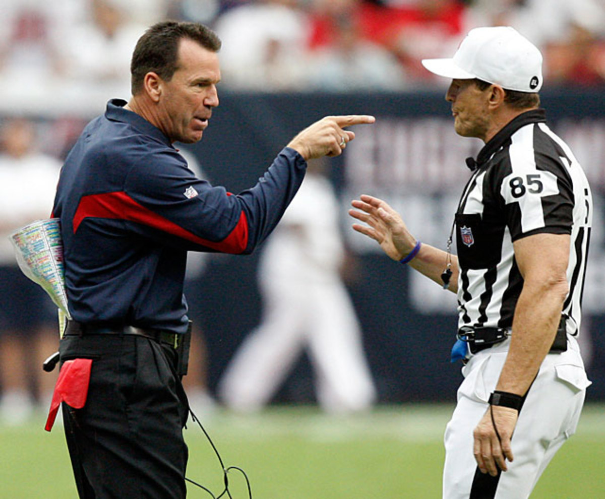  Gary Kubiak and Ed Hochuli 