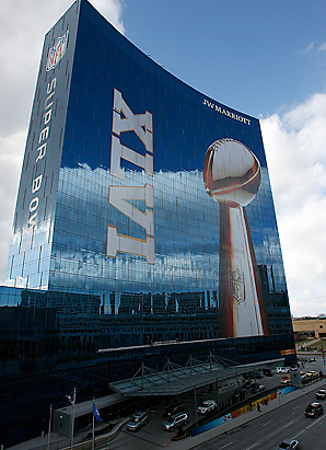 Indianapolis makes terrific first impression on Super Bowl visitors ...