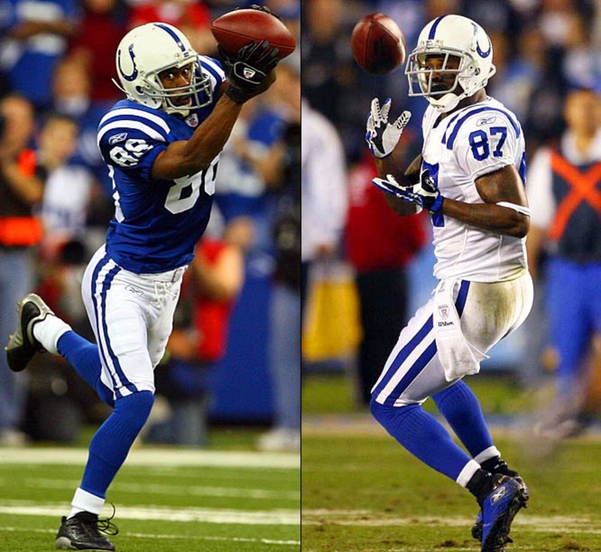 Marvin Harrison and Reggie Wayne