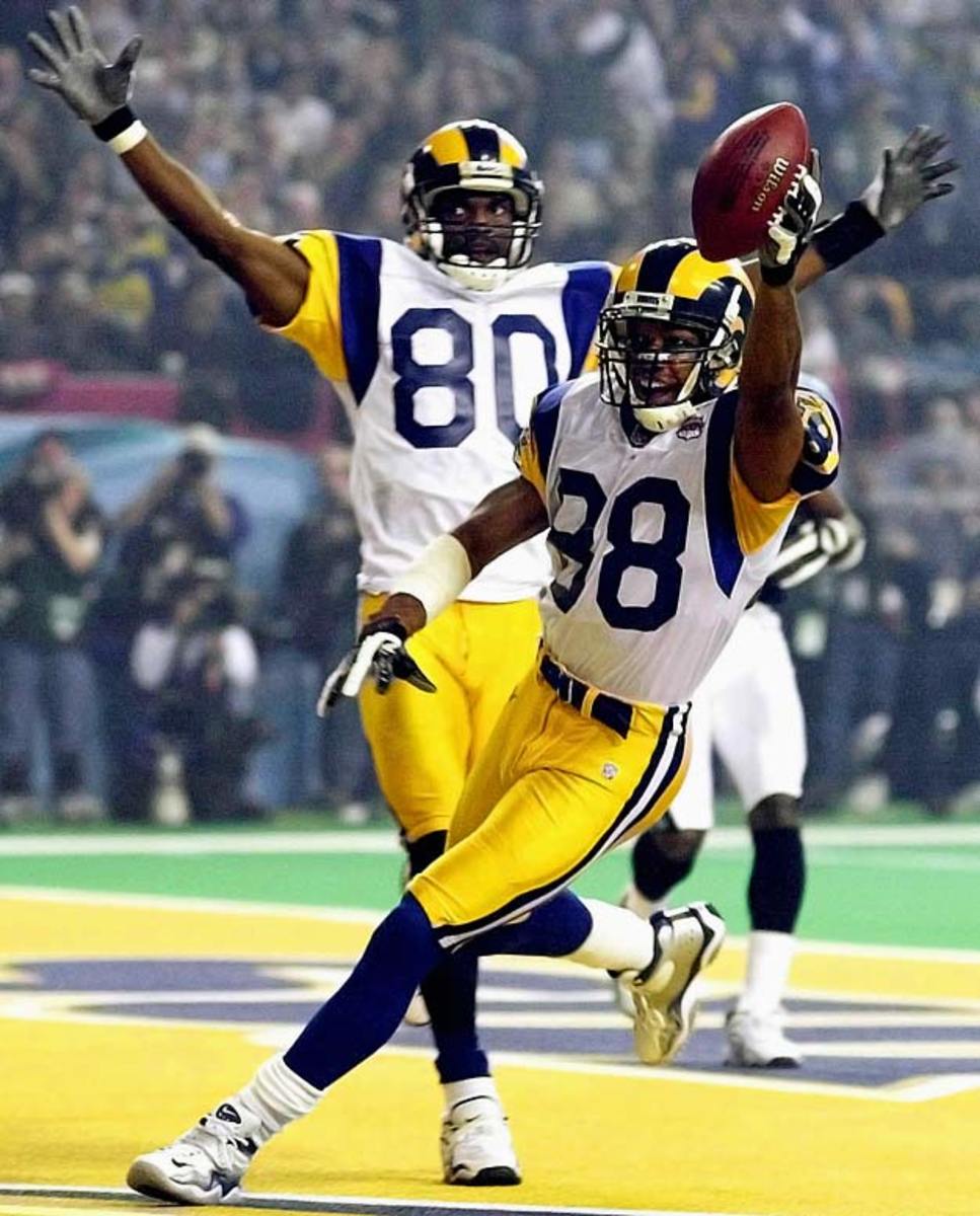 Isaac Bruce and Torry Holt