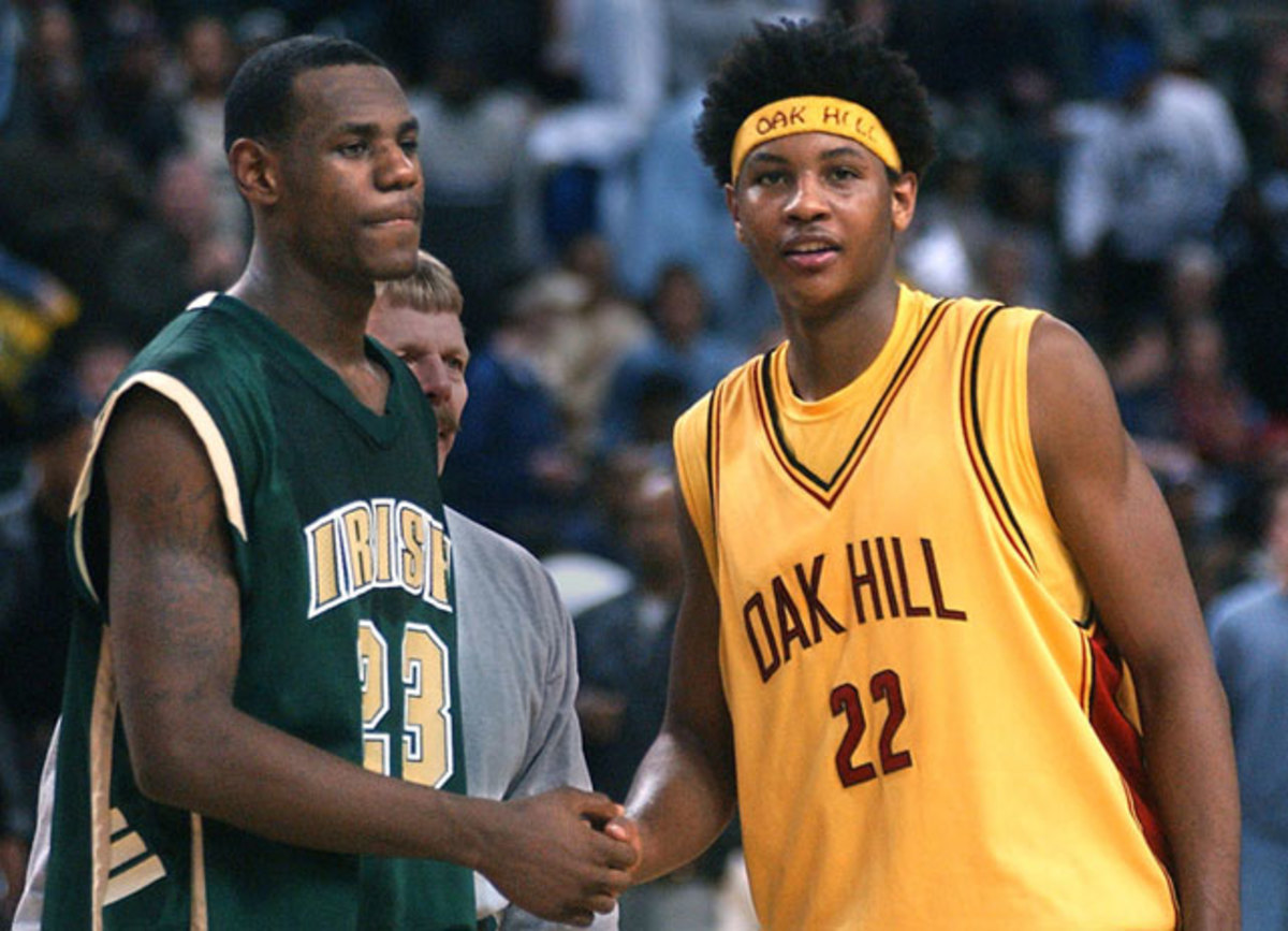 LeBron James and Carmelo Anthony through the years: From the