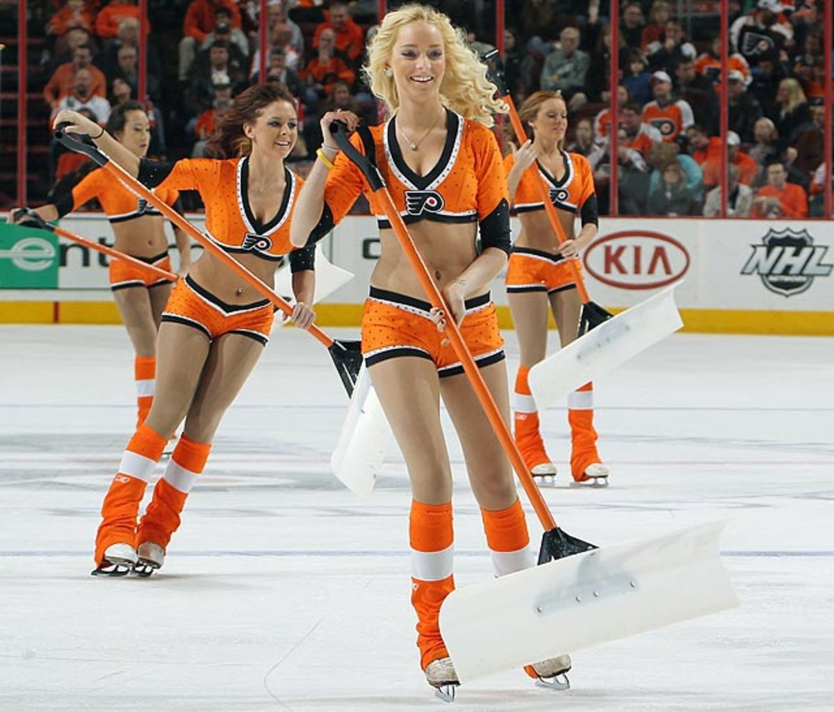 Philadelphia Flyers Ice Girls Sports Illustrated 
