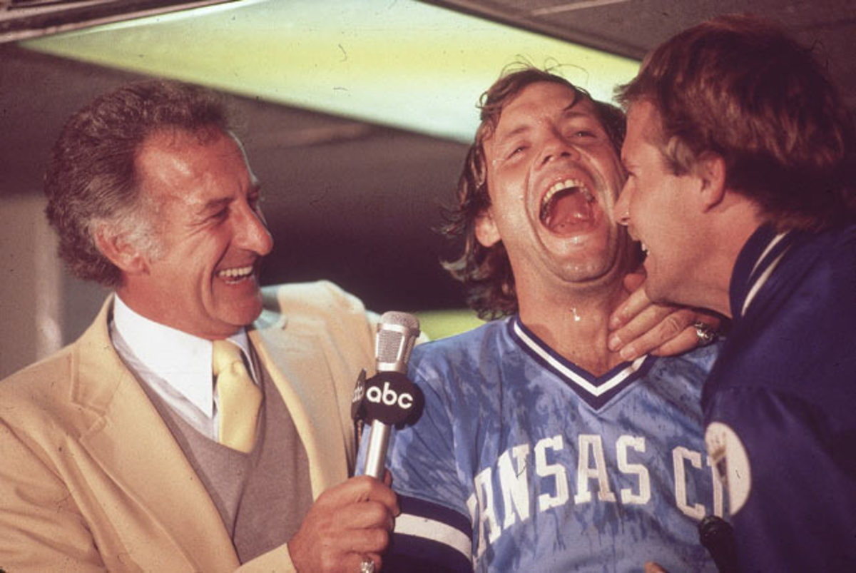 Bob Uecker and George Brett