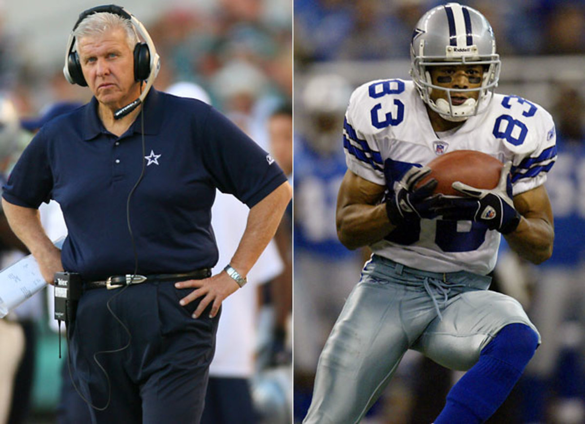 Bill Parcells and Terry Glenn