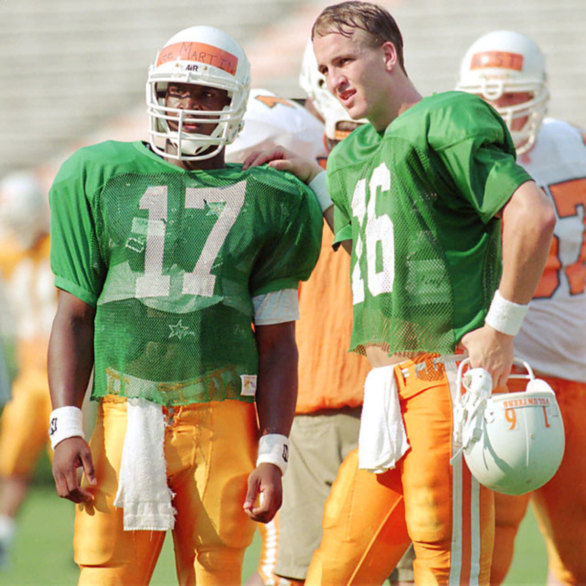 Peyton Manning was briefly Todd Helton's backup QB at Tennessee