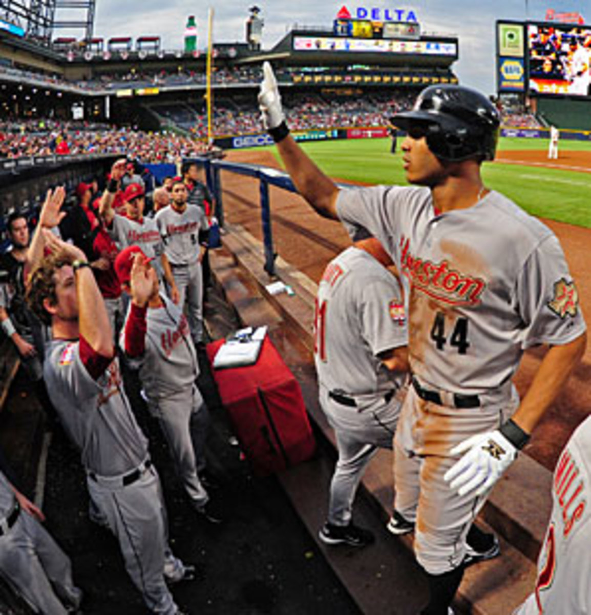 Justin Maxwell and Houston Astros