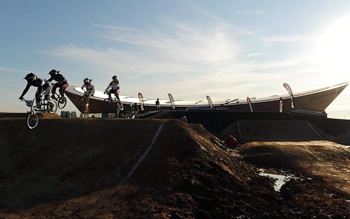 Open-air BMX stadium