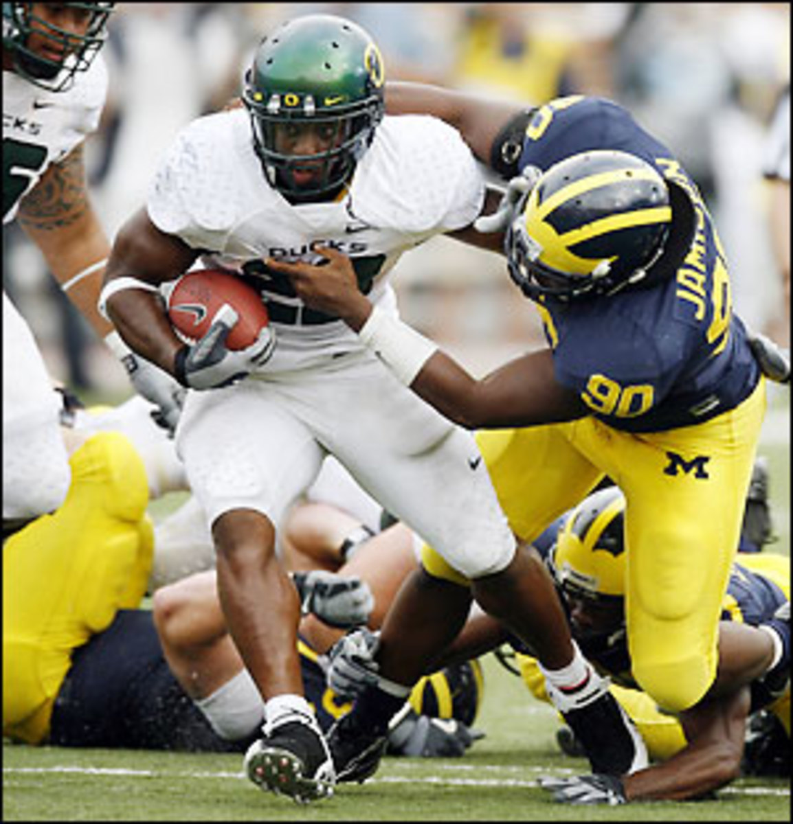 Brady Leaf, Oregon, Quarterback