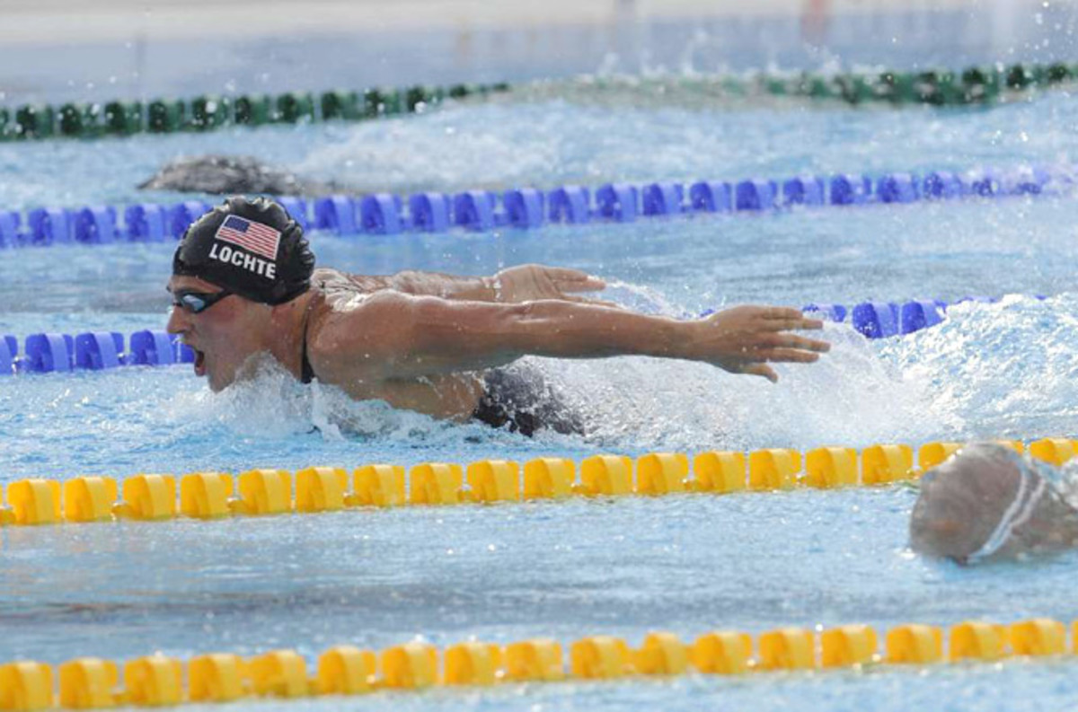 American Ryan Lochte won his fourth gold in the 400 individual medley