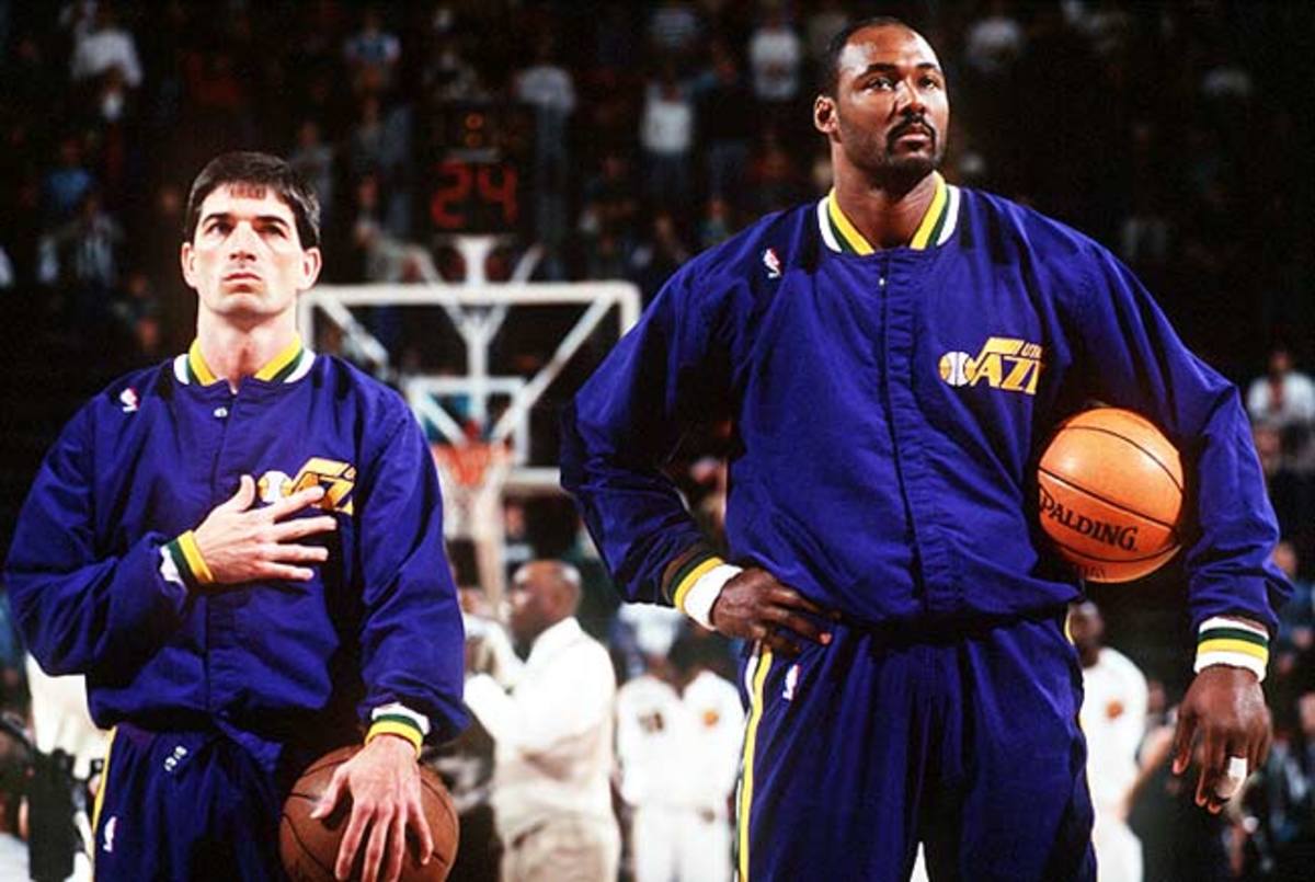 Karl Malone and John Stockton