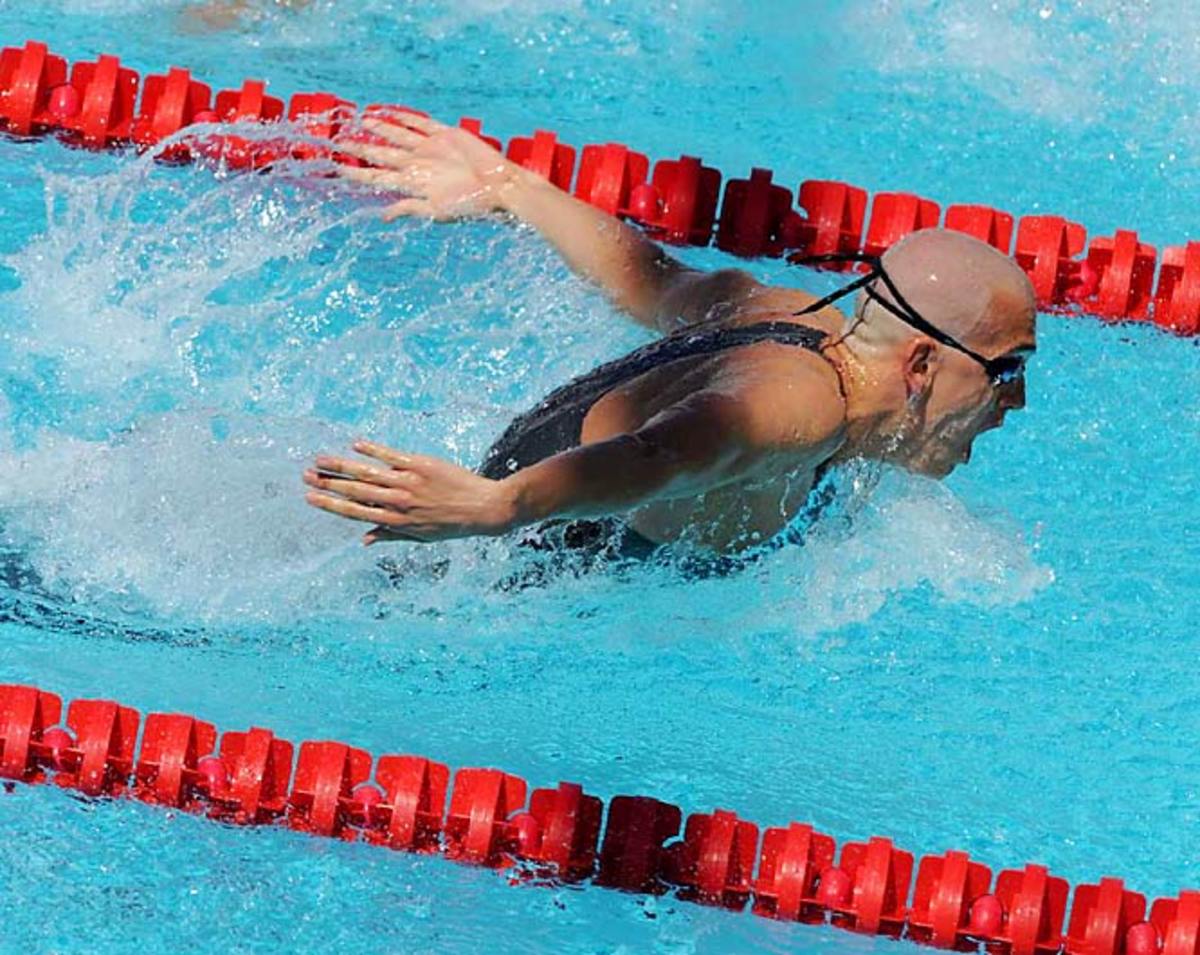 Laszlo Cseh in the 200m IM 