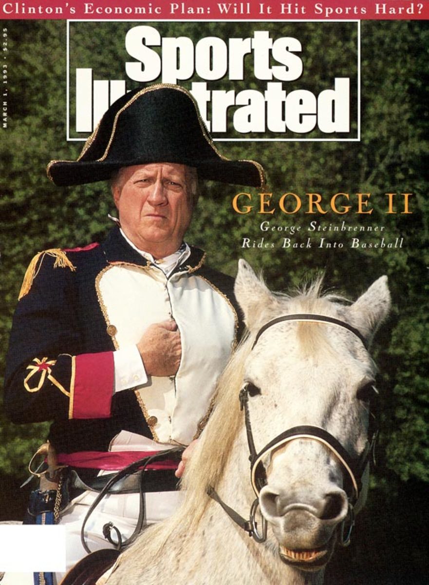 Baseball by BSmile on Twitter: “George II - George Steinbrenner Rides Back  Into Baseball” (Sports Illustrated - March 1, 1993) #MLB #Yankees #History   / Twitter