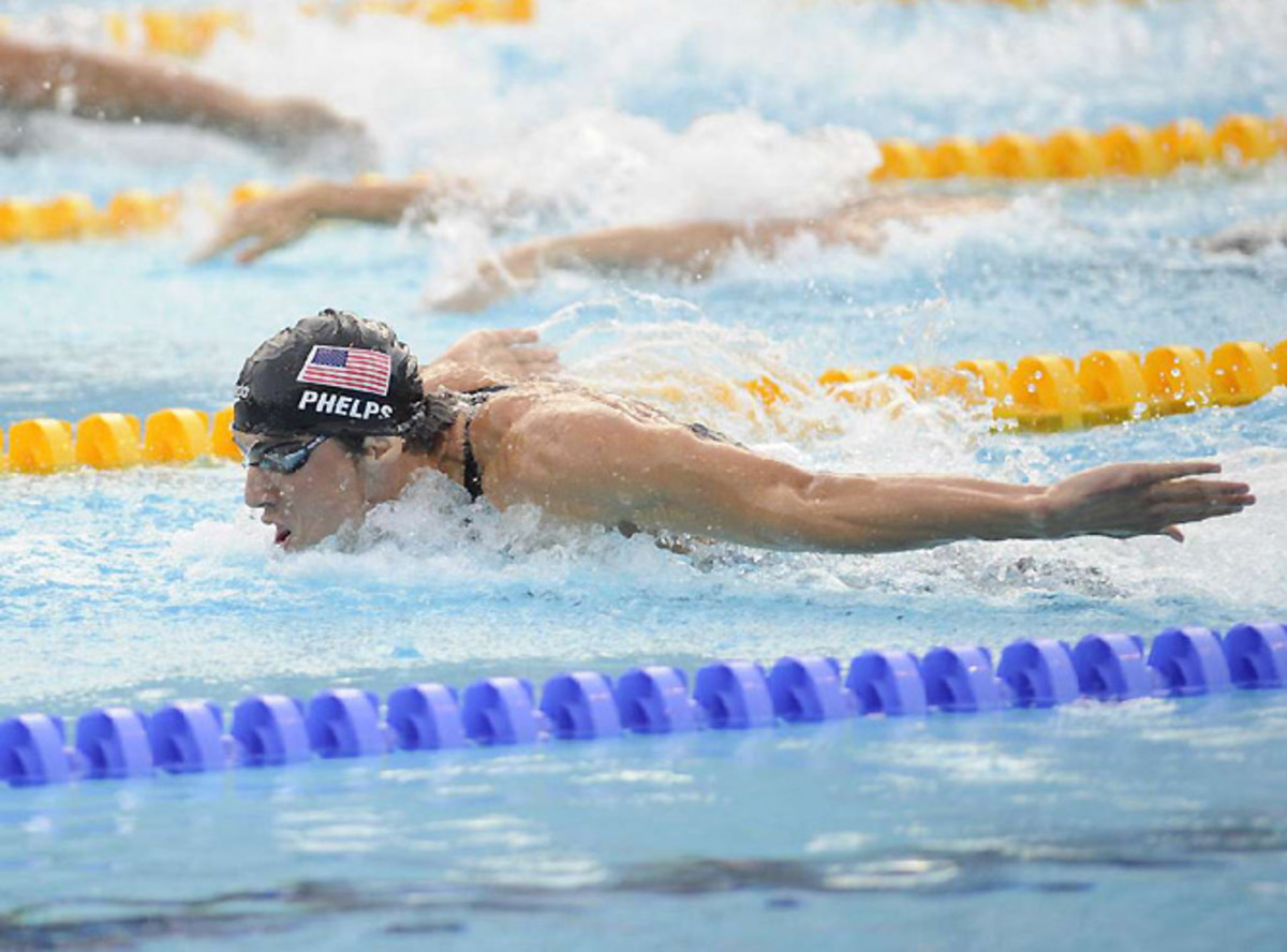 Phelps was seeking his fifth gold medal in Rome in the relay