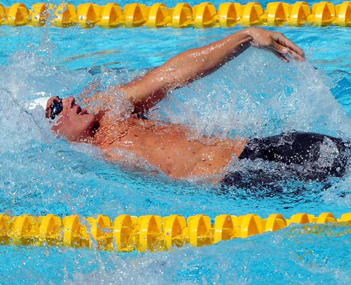 Ryan Lochte in the 200m IM