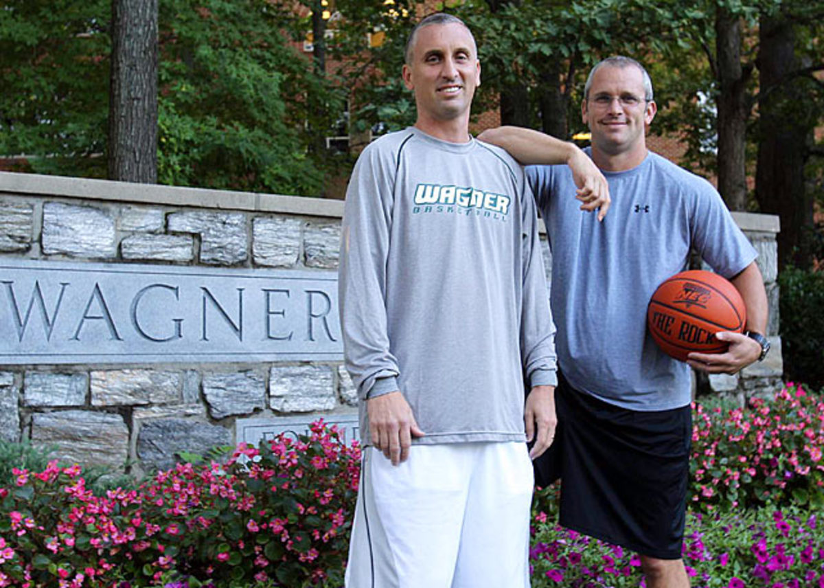 Hurley brothers enjoying coaching basketball together at Wagner