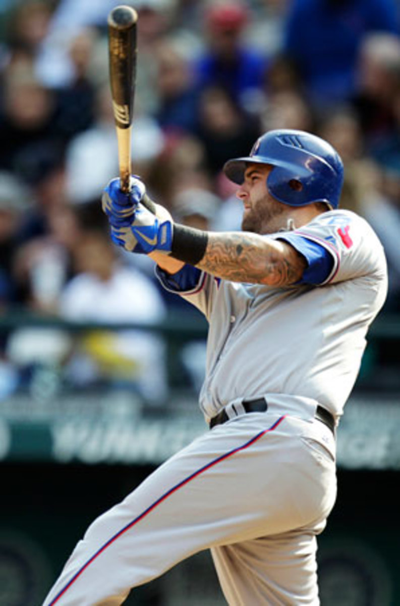 Mike Napoli has hit at least 20 home runs each of the past five seasons though never topping 140 games played. (AP)