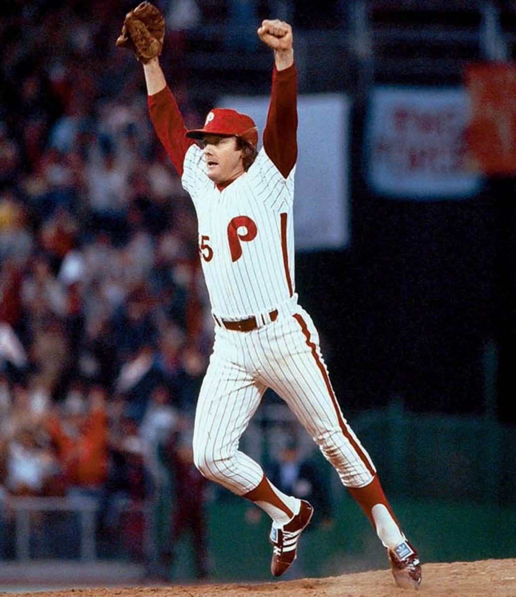 Tug McGraw - 1980 World Series  Phillies baseball, Philadelphia
