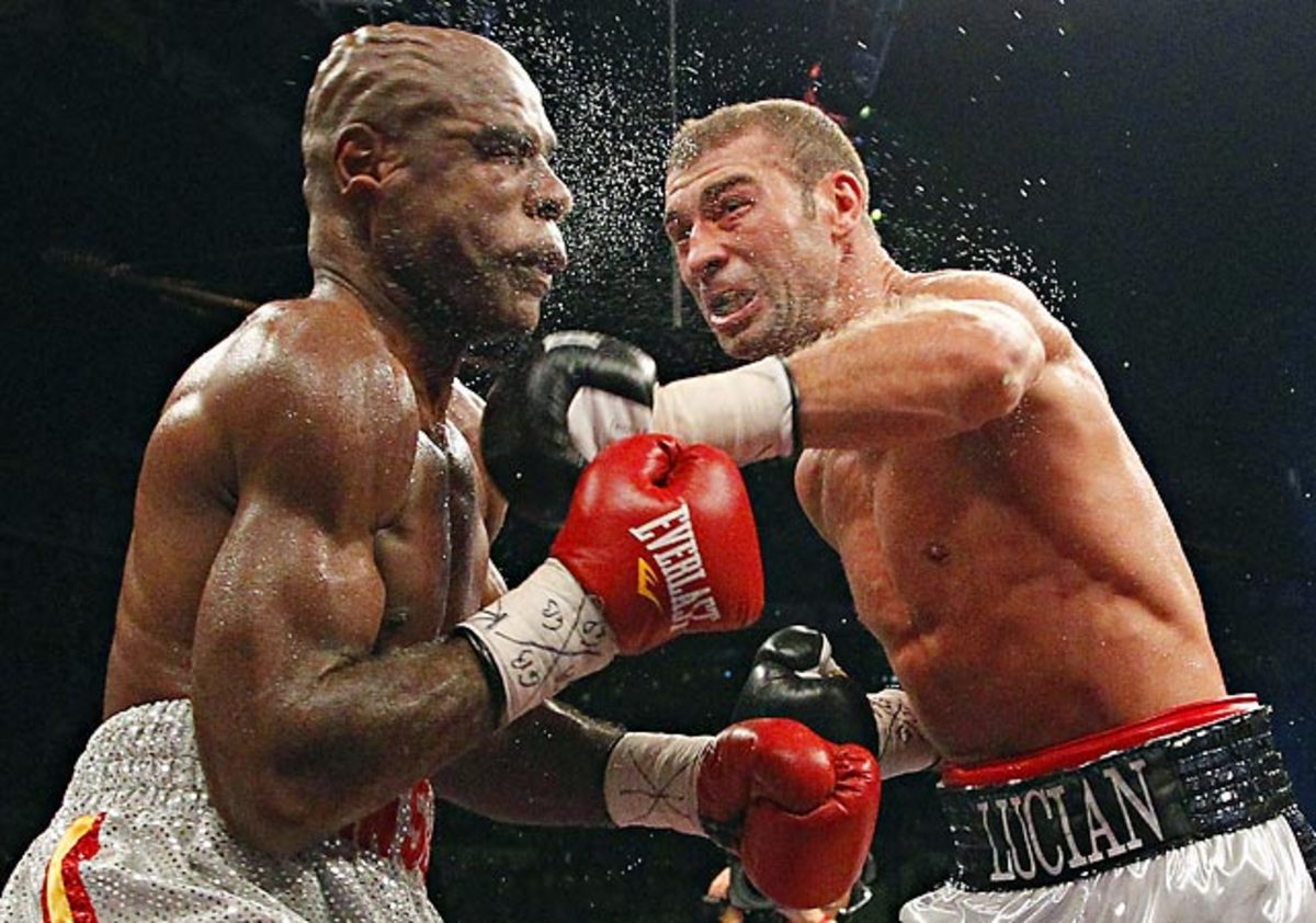 Glen Johnson and Lucian Bute