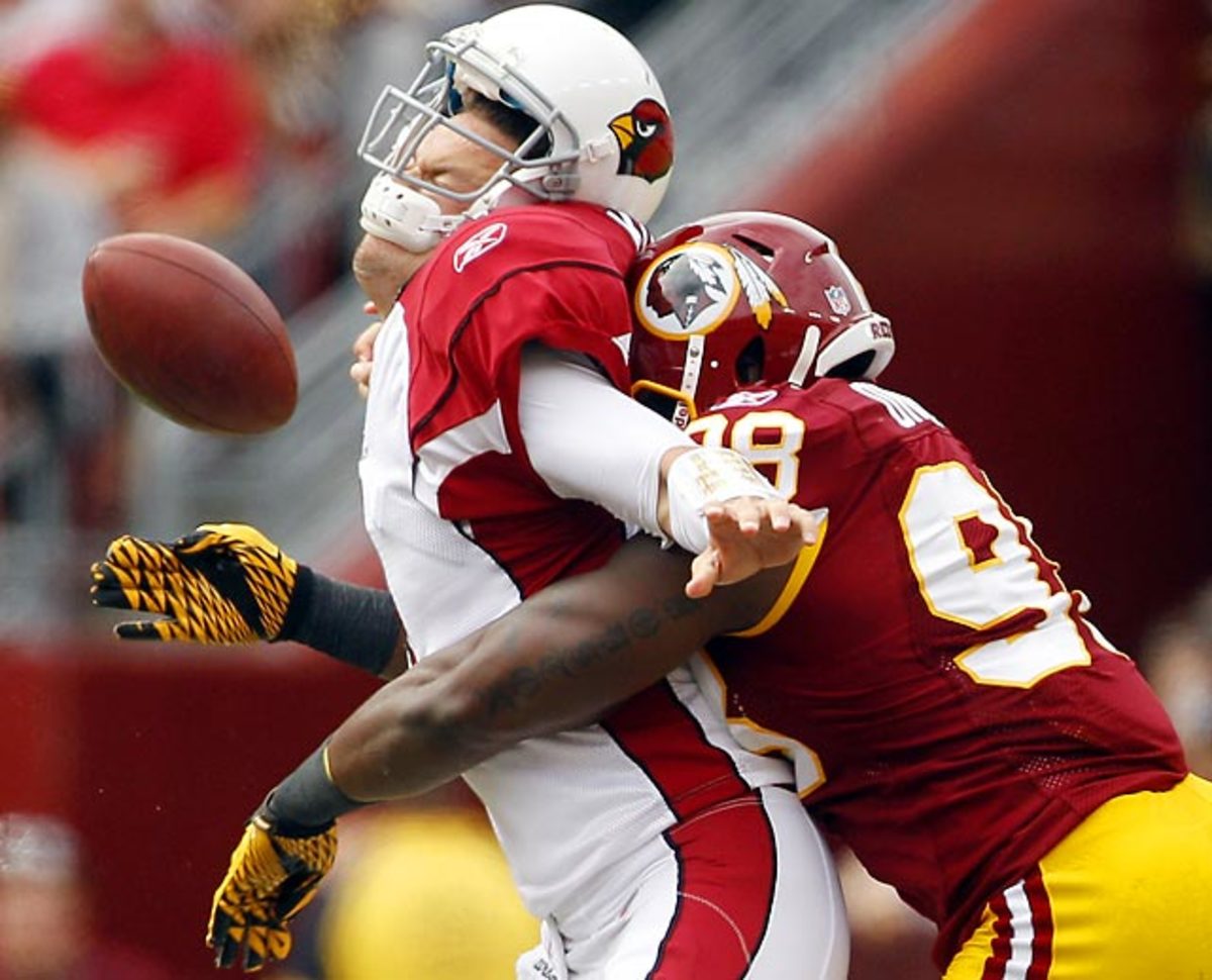 Kevin Kolb and Brian Orakpo