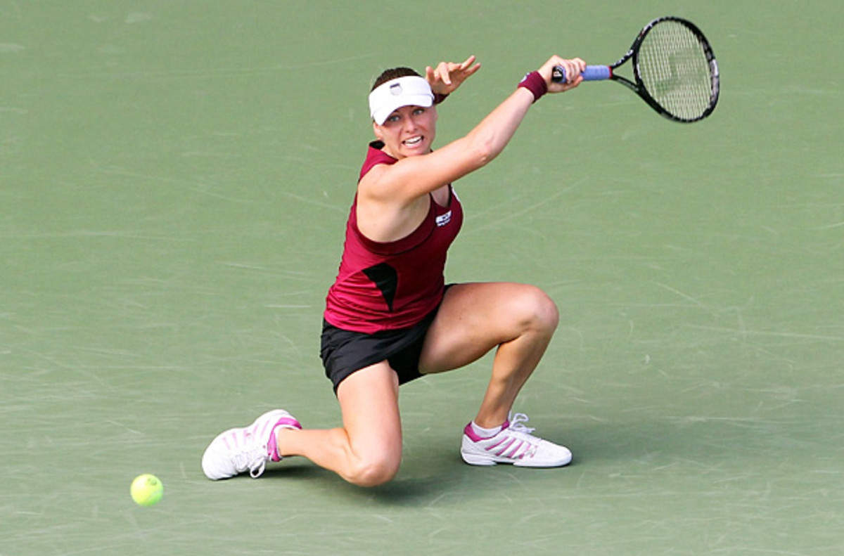 Vera Zvonareva (pictured) rallied past Petra Kvitova in their last meeting....